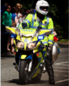 Motard policier